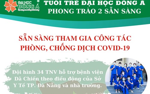 "2 sẵn sàng" với sinh viên Đại học Đông Á 